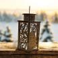 Preview: Weihnachtslaterne aus Holz