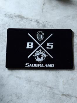 Visitenkarten aus Aluminium