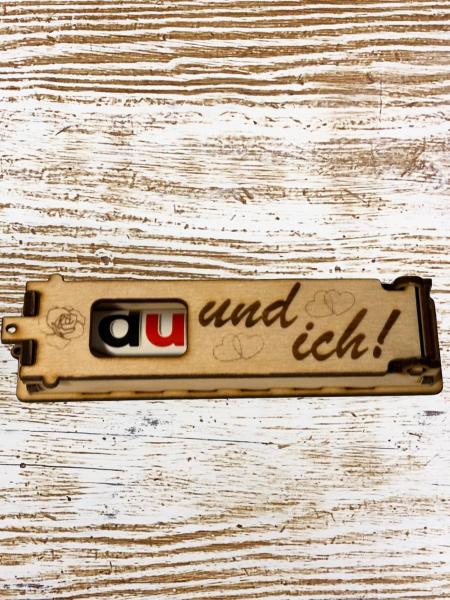 Pralinenschachtel aus Holz